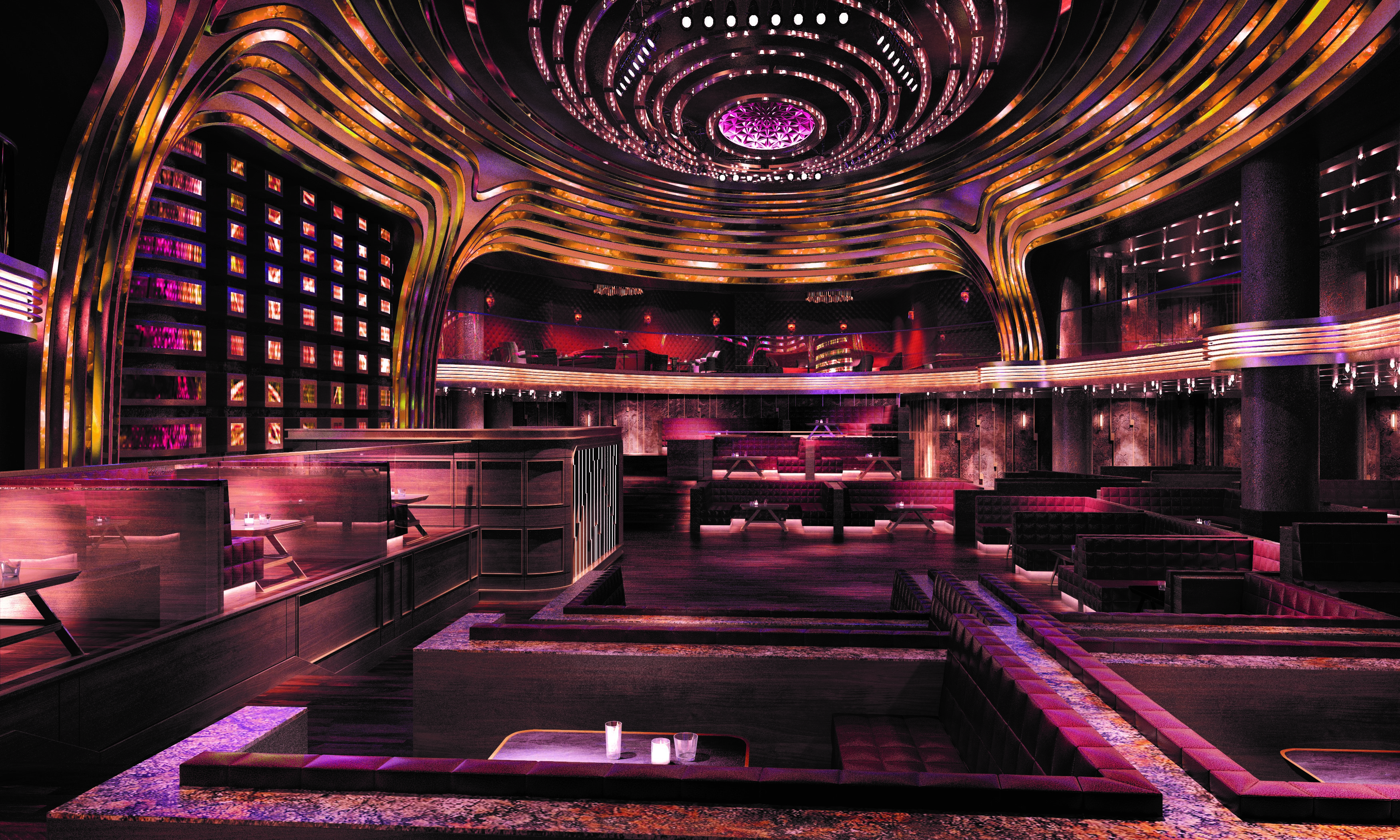 Top 10 night clubs in Las Vegas.